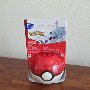Pokemon Mega Building Set with Red Pokeball